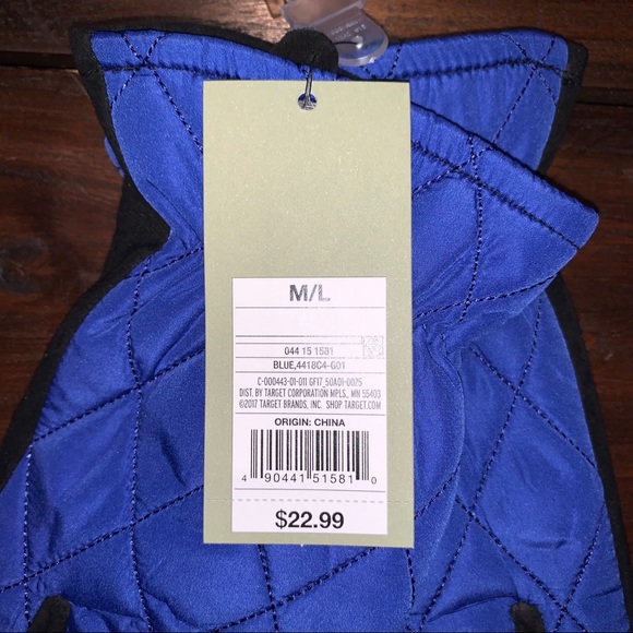 Nylon Lined Leather Gloves - Picture 3 of 4